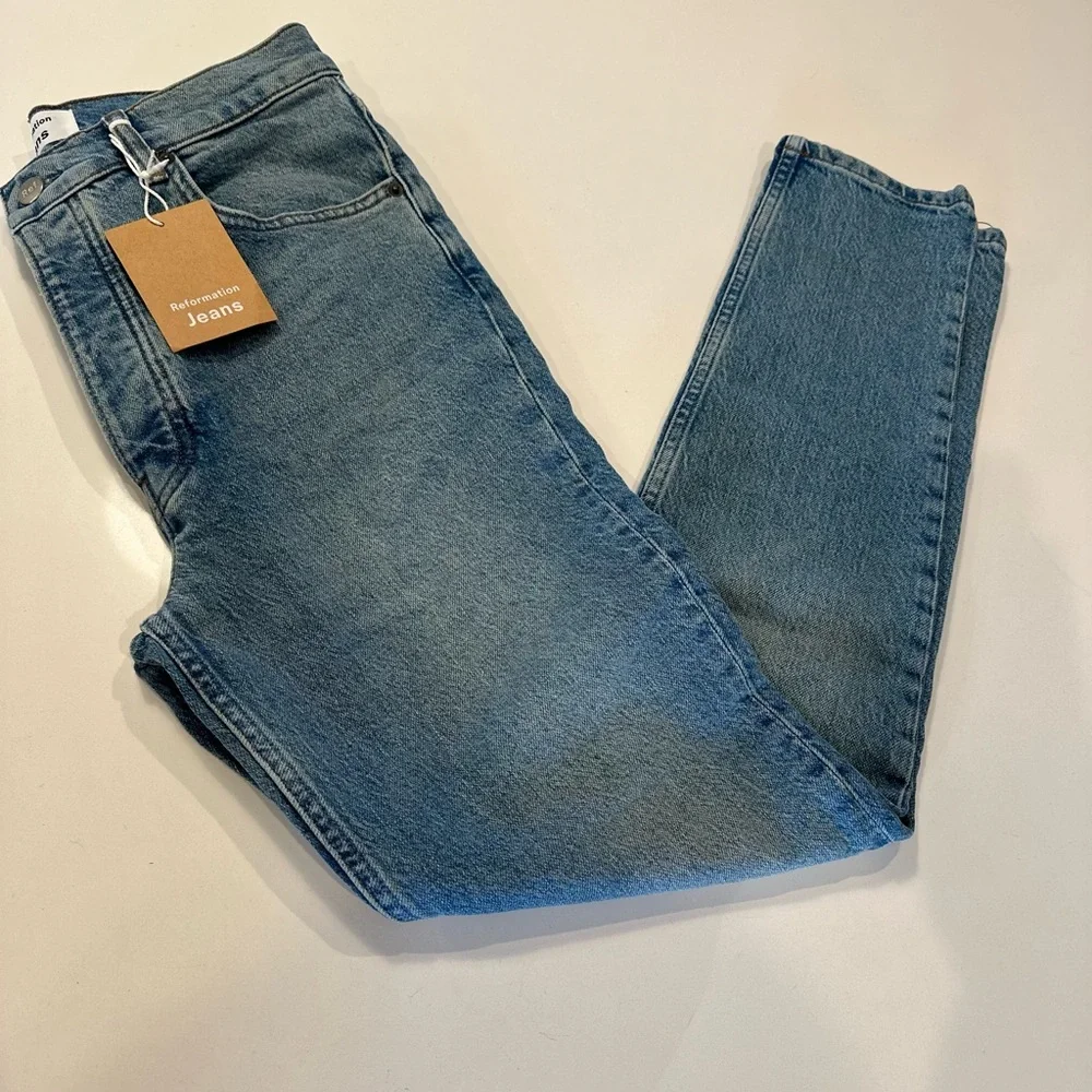 Reformation Serena High Skinny Jeans color Maya size 29 NWT - Picture 3 of 17